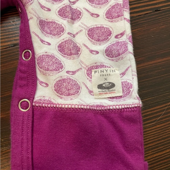 Wobaby Basics Organic Ramen Romper - Picture 3 of 3
